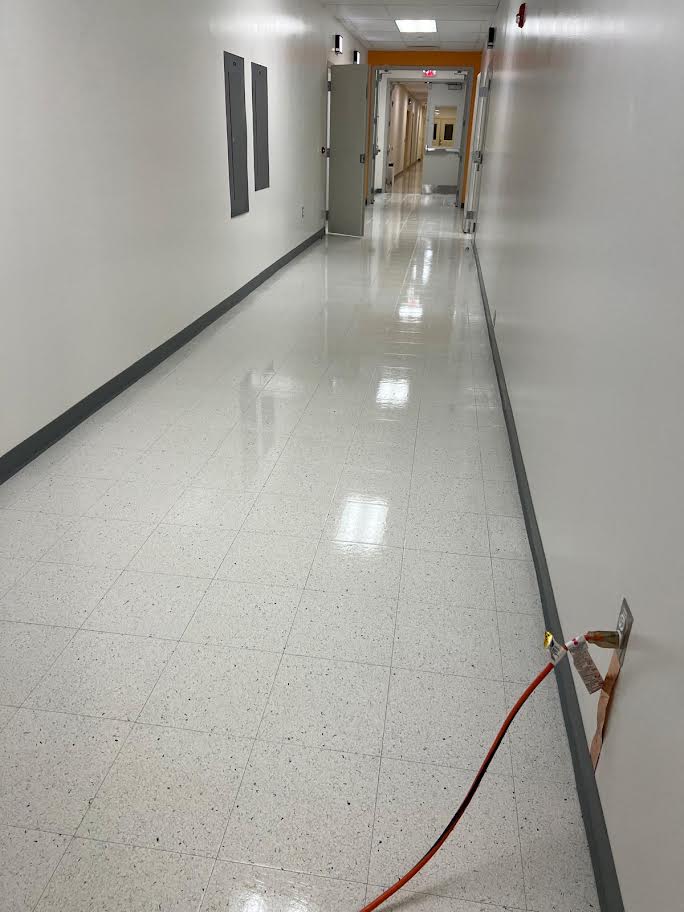 Commercial cleaning project
