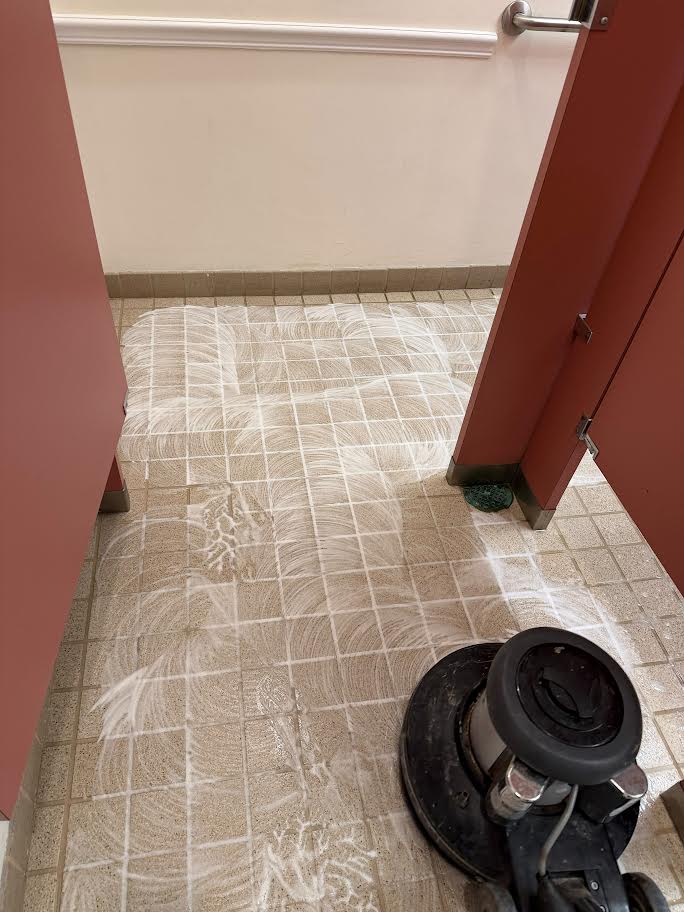 Commercial cleaning project
